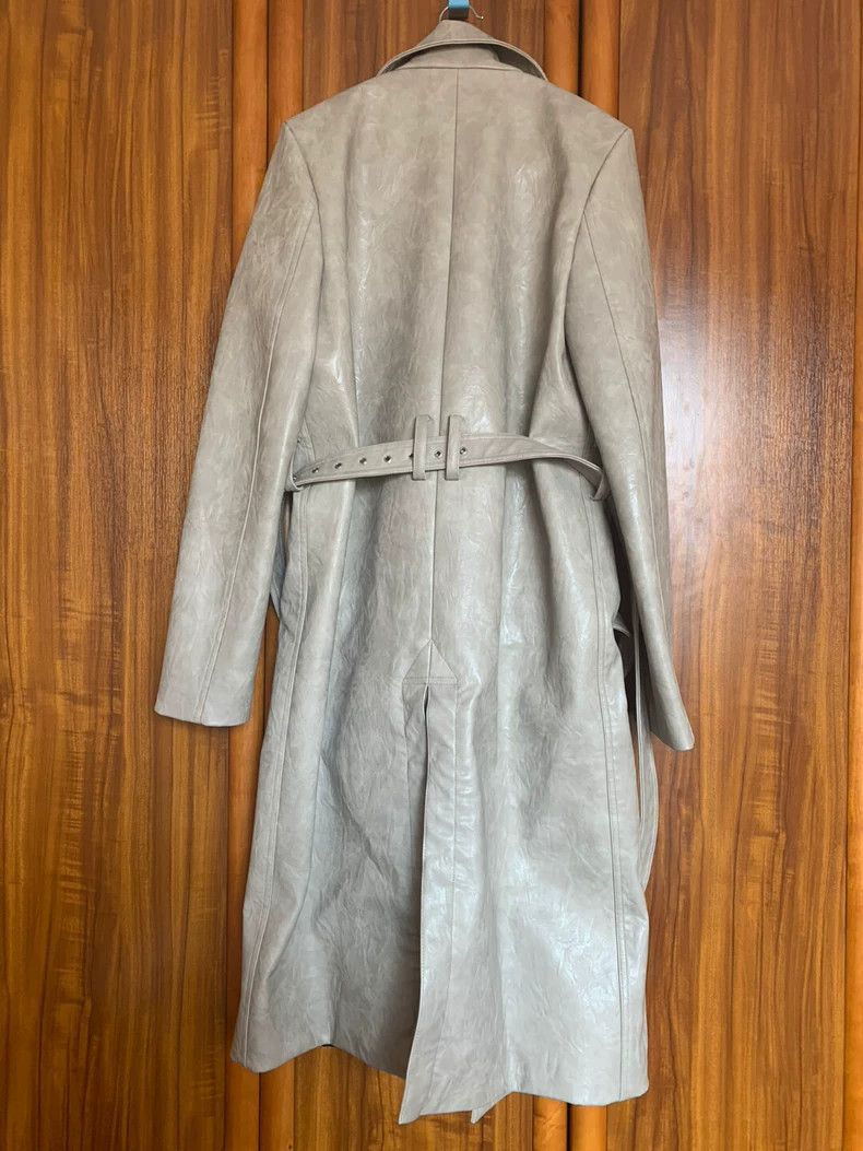 Y/Project Y/PROJECT Show Leather Trench Coat - dmc Size US S / EU 44-46 / 1 - 2 Thumbnail