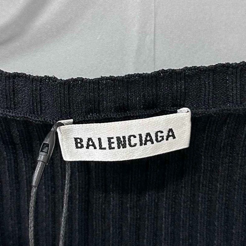 Balenciaga Balenciaga Logo All-Over Print Knit Sweater - dmc Size US M / EU 48-50 / 2 - 4 Thumbnail