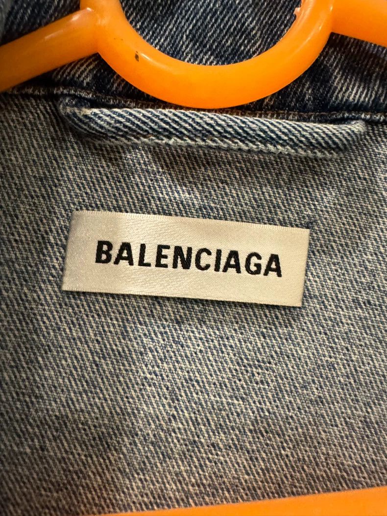 Balenciaga Balenciaga Denim Jacket - dmc Size US S / EU 44-46 / 1 - 2 Thumbnail