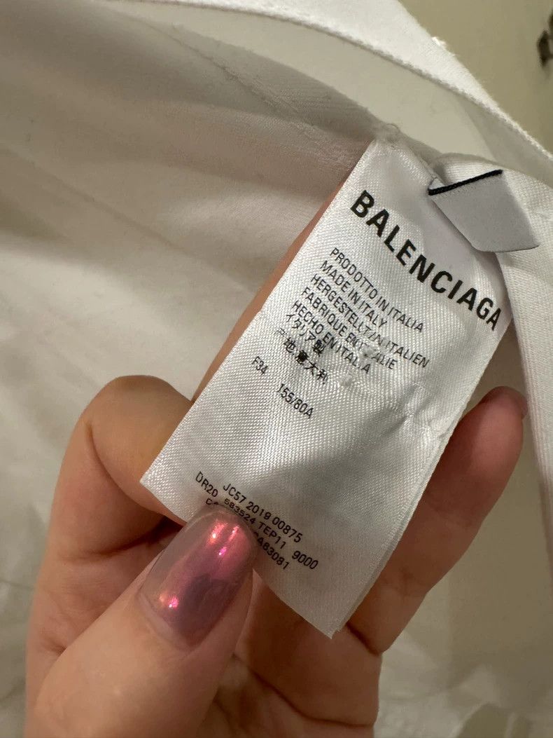 Balenciaga Balenciaga Shirt Jacket White - dmc Size US S / EU 44-46 / 1 - 4 Thumbnail
