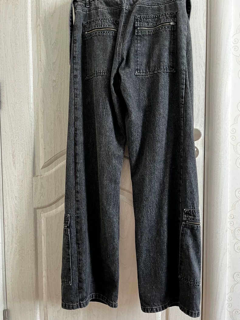 Y/Project Y Project Double Waist Black Jeans XS - dmc Size US 26 / EU 42 - 2 Thumbnail