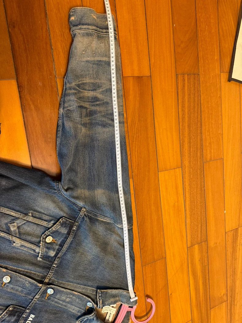 Balenciaga Balenciaga Classic Denim Jacket - dmc Size US S / EU 44-46 / 1 - 4 Thumbnail