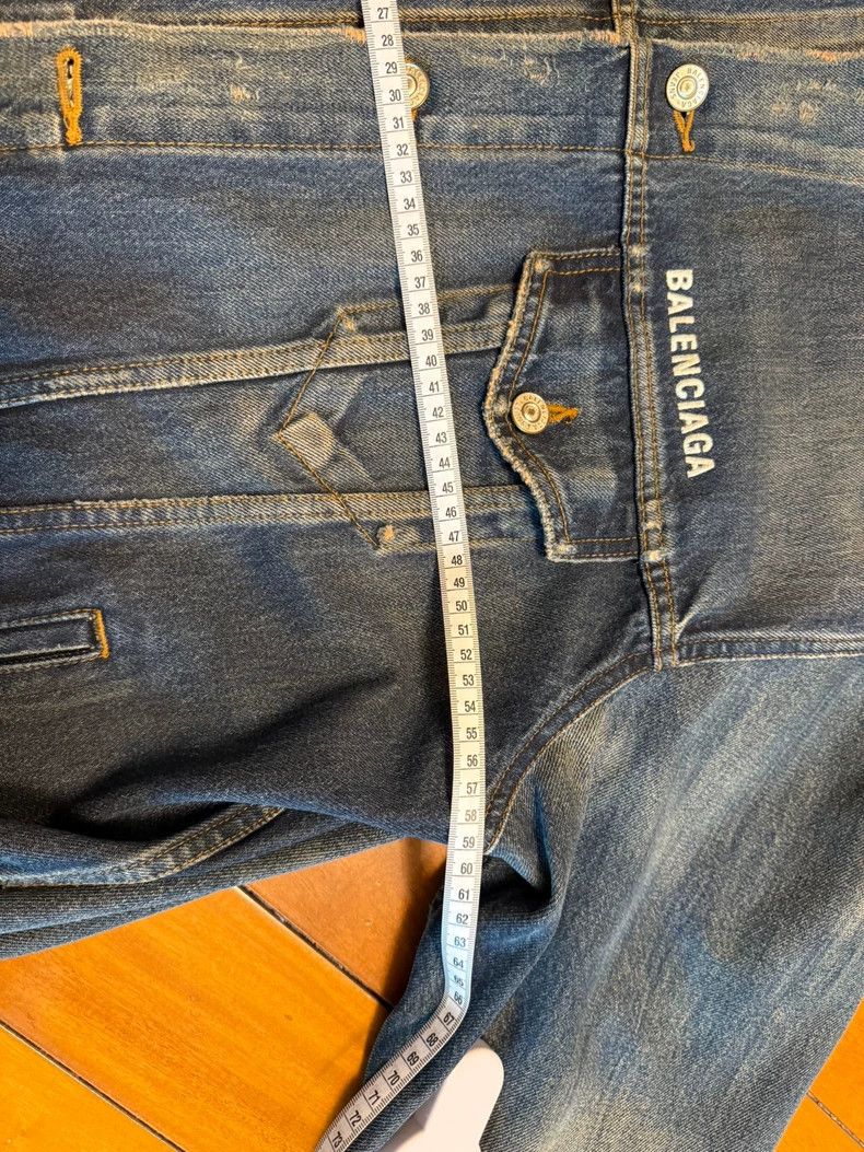 Balenciaga Balenciaga Classic Denim Jacket - dmc Size US S / EU 44-46 / 1 - 3 Thumbnail
