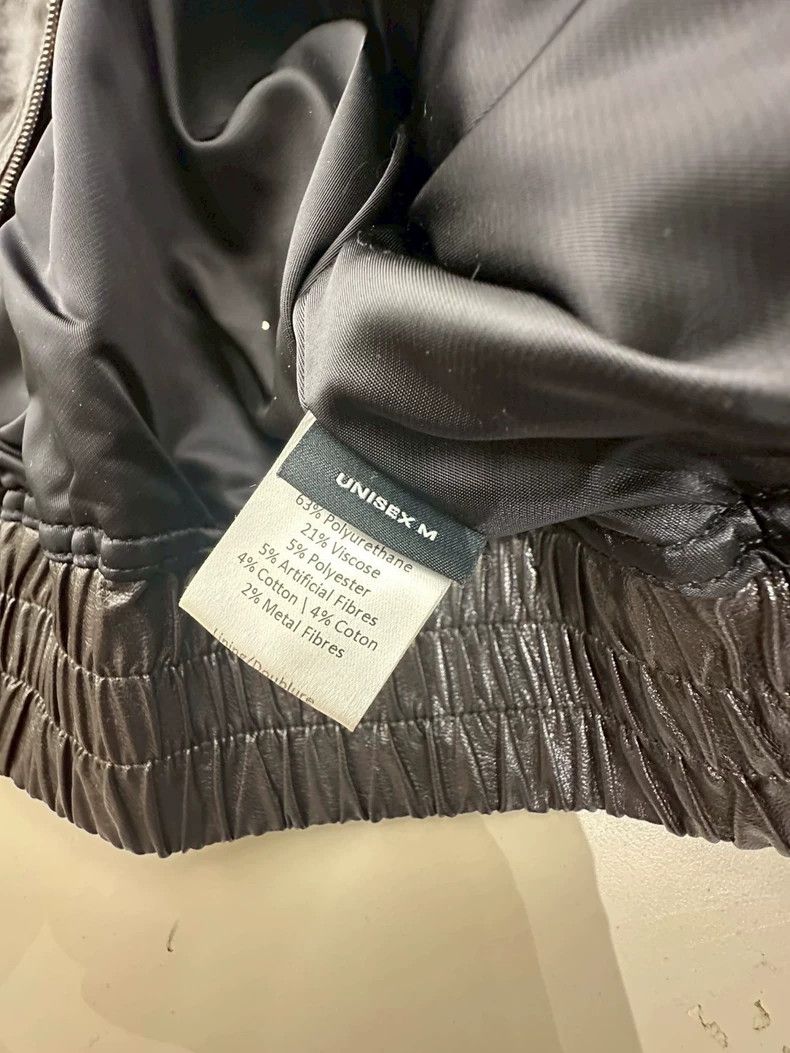Y/Project Y/PROJECT Draped Faux-leather Jacket - dmc Size US M / EU 48-50 / 2 - 5 Thumbnail