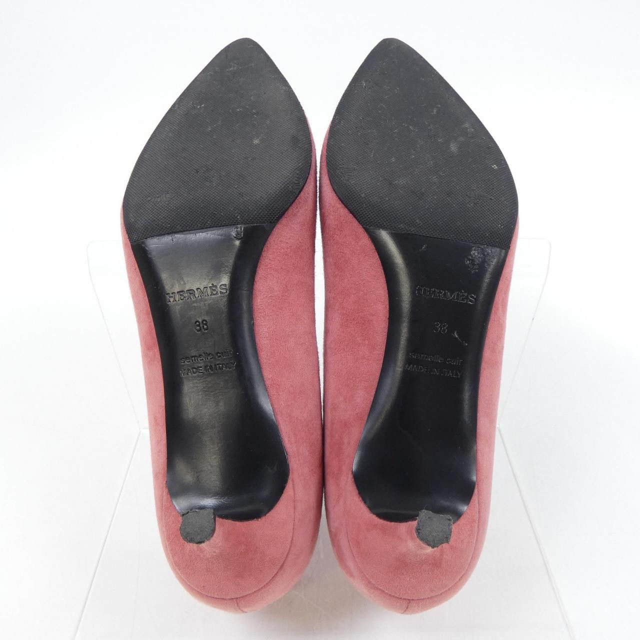 Hermes Hermes Hermes VICKY Pumps Leather Shoes DUTY FREE for USA Size ONE SIZE - 4 Thumbnail