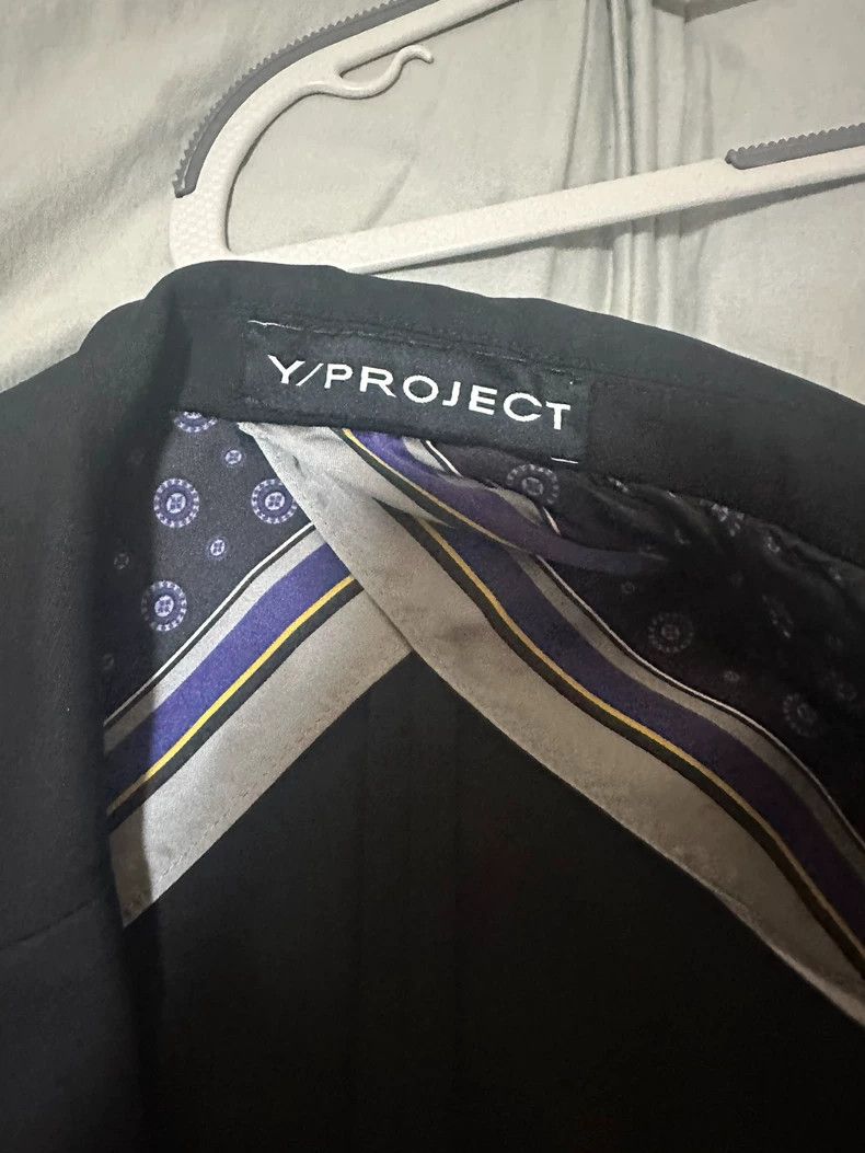 Y/Project Y/Project Oversized Scarf Detail Blazer - dmc Size US L / EU 52-54 / 3 - 2 Thumbnail