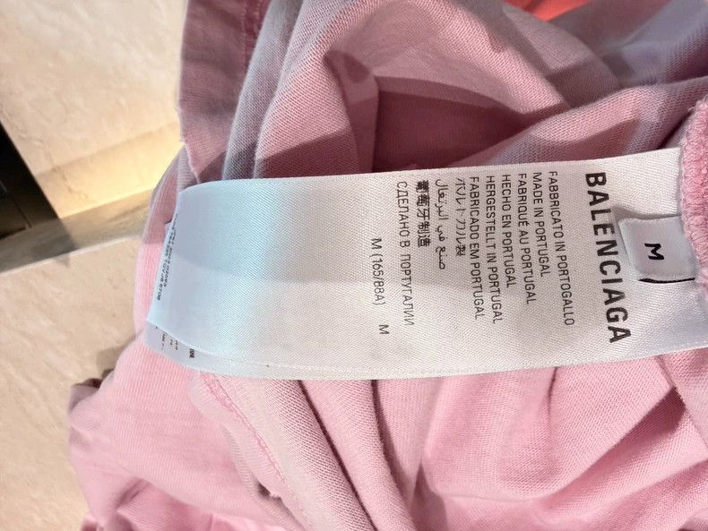 Balenciaga Balenciaga Pink T-shirt Size M New - dmc Size US M / EU 48-50 / 2 - 3 Thumbnail