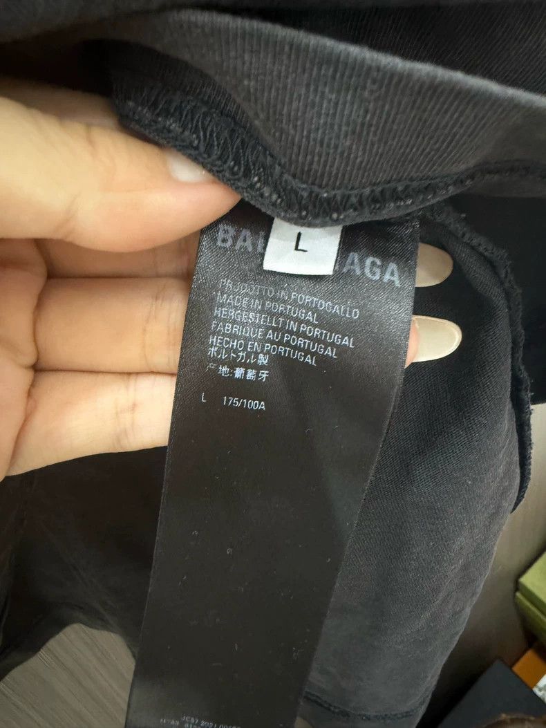 Balenciaga Balenciaga Short Sleeve T-shirt - dmc Size US L / EU 52-54 / 3 - 7 Thumbnail