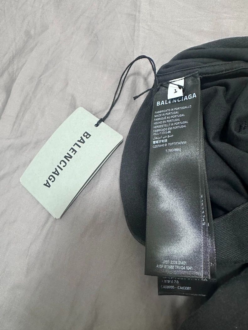 Balenciaga Balenciaga 25SS Distressed Sailing Tee - dmc Size US S / EU 44-46 / 1 - 2 Thumbnail