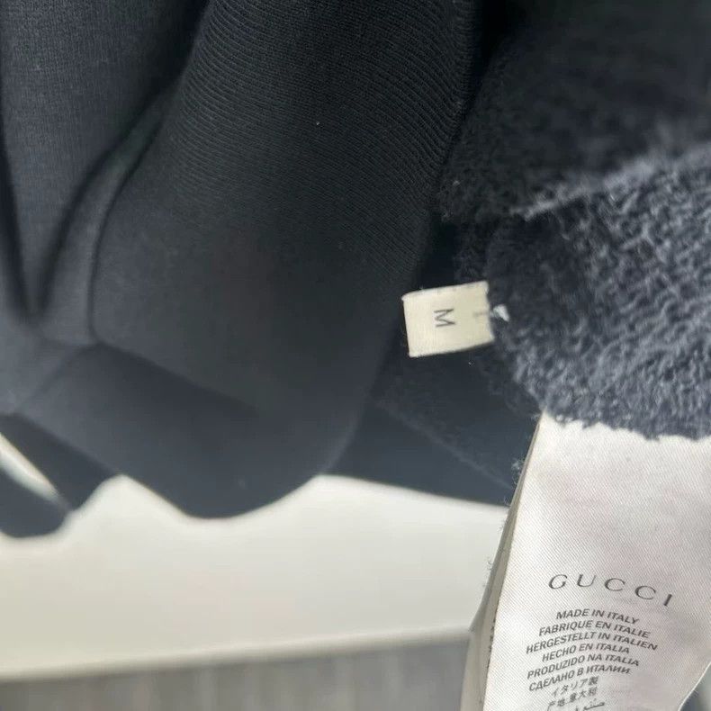 Gucci Gucci Logo Embroidered Hoodie Sweatshirt - dmc Size US M / EU 48-50 / 2 - 5 Thumbnail
