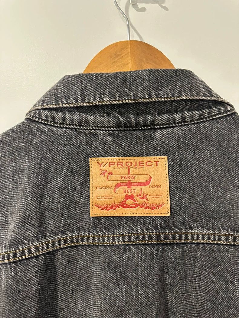 Y/Project YProject Washed Black Denim Jacket - dmc Size US XXL / EU 58 / 5 - 3 Thumbnail