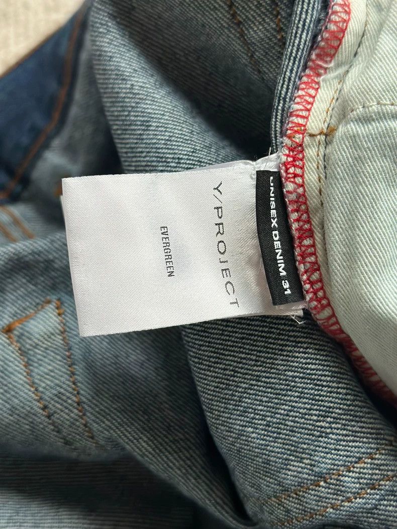 Y/Project Y-Project Straight Removable Button Jeans - dmc Size US 31 - 6 Thumbnail