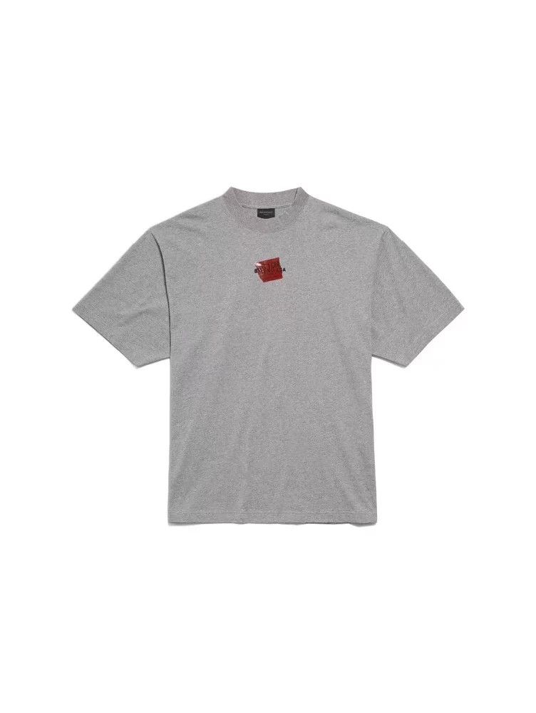 Balenciaga Balenciaga 2025FW Taped Logo T-Shirt - dmc Size US S / EU 44-46 / 1 - 8 Thumbnail