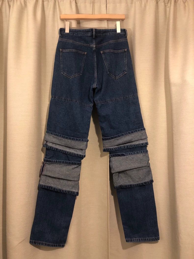 Y/Project Y/PROJECT Layered Denim Jeans - dmc Size US 26 / EU 42 - 2 Thumbnail