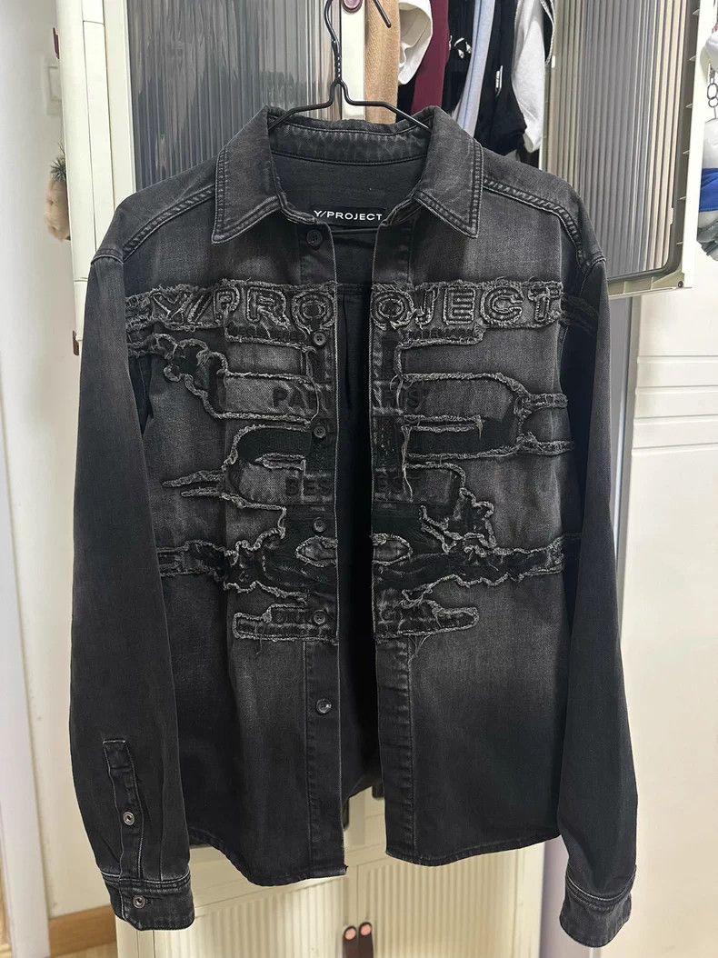 Y/Project Y/Project 23FW Embroidered Denim Jacket - dmc Size US S / EU 44-46 / 1 - 4 Thumbnail