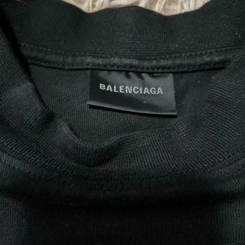 Balenciaga Balenciaga 23SS Embroidered Logo T-shirt - dmc Size US M / EU 48-50 / 2 - 3 Thumbnail