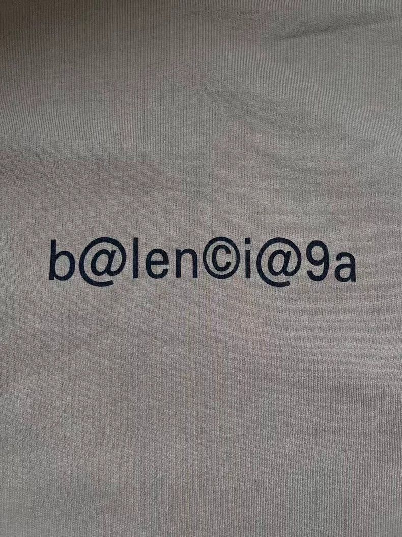 Balenciaga Balenciaga Logo Hooded Sweatshirt - dmc Size US S / EU 44-46 / 1 - 3 Thumbnail