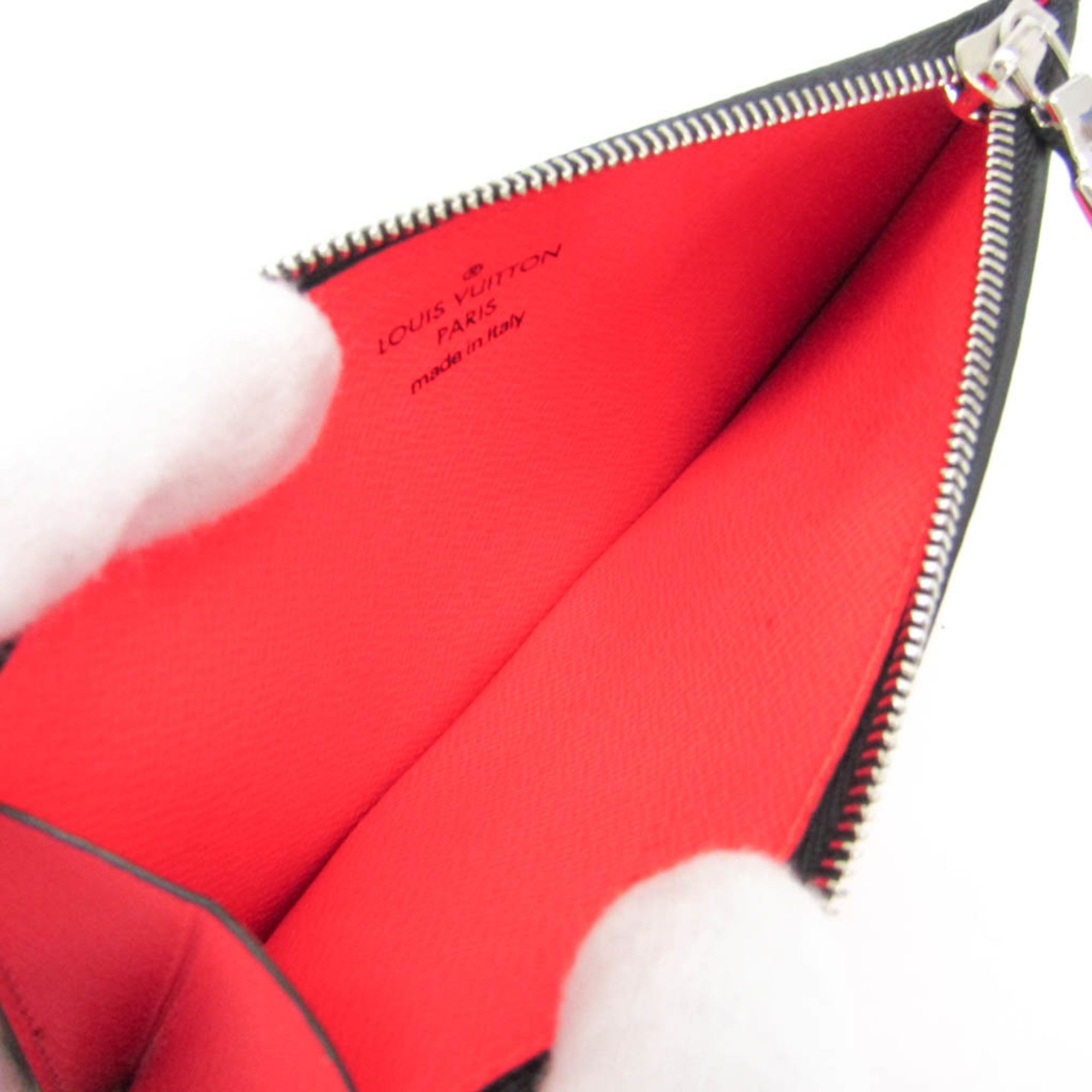 Louis Vuitton Louis Vuitton Taigarama Coin Card Holder M30829 Women,Men Taigarama Coin Purse/coin Case Red Color Size ONE SIZE - 3 Thumbnail