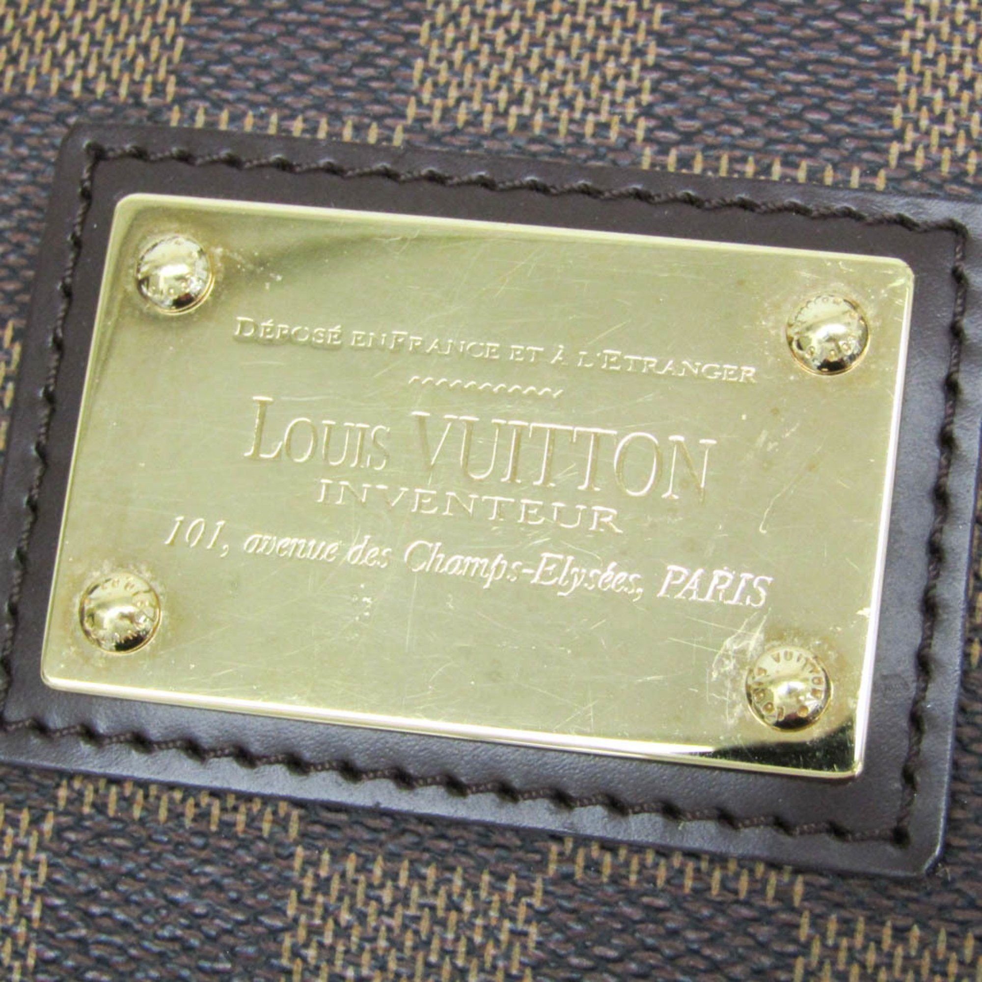 Louis Vuitton Louis Vuitton Damier Hampstead PM N51205 Women's Handbag Brown,Ebene Size ONE SIZE - 11 Thumbnail