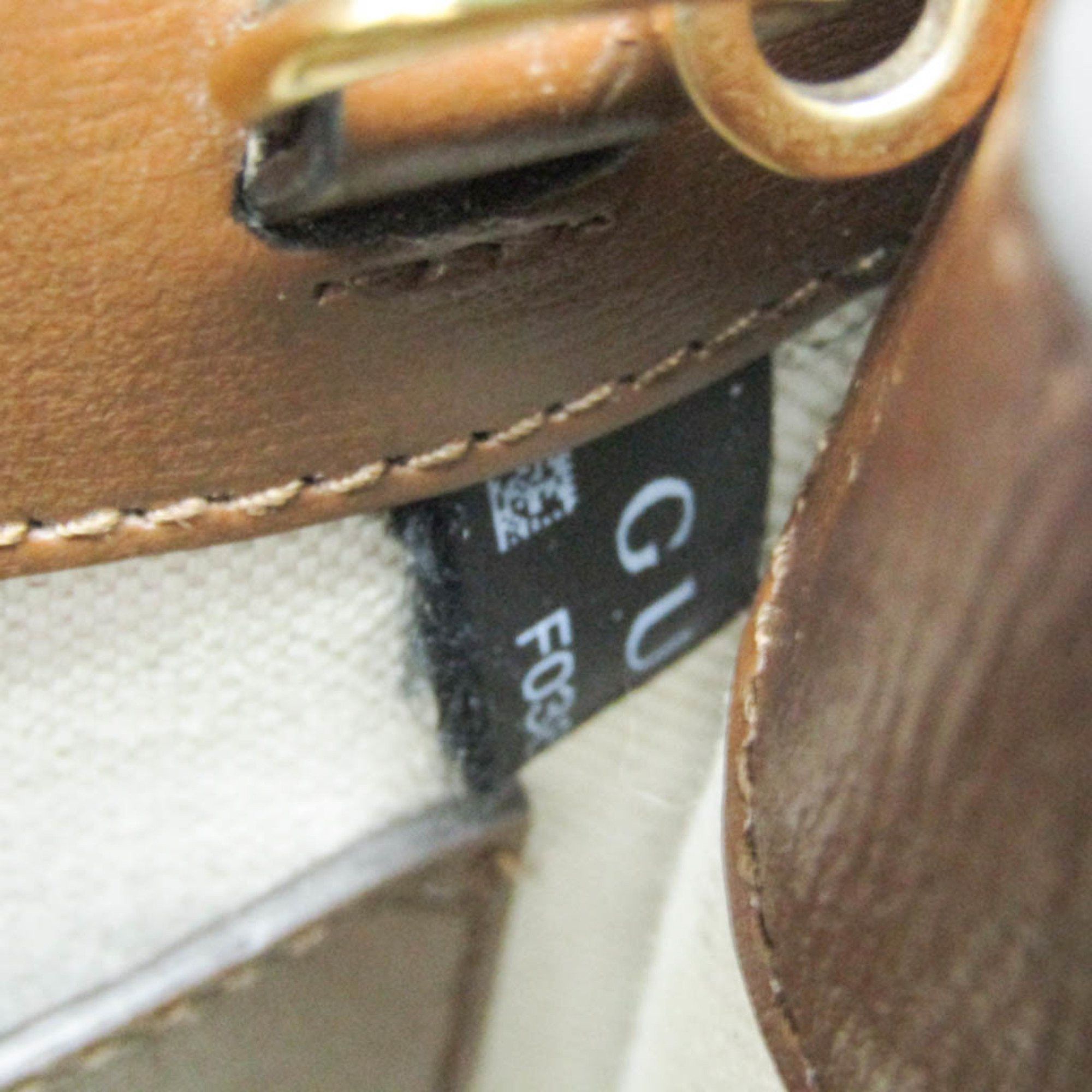 Gucci Gucci Interlocking G 671623 Women's Leather,GG Supreme Handbag,Shoulder Bag Beige,Brown Size ONE SIZE - 14 Thumbnail