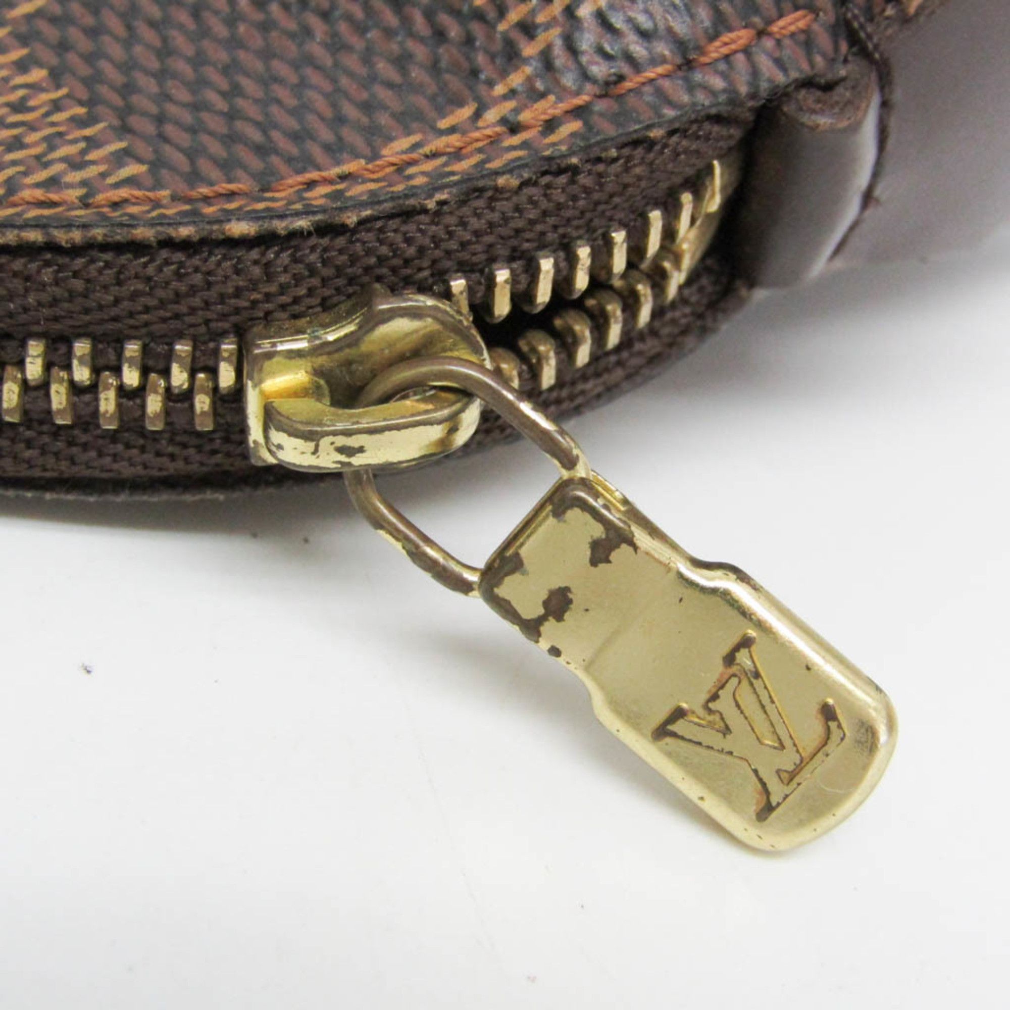 Louis Vuitton Louis Vuitton Damier Posh Cosmetic N47516 Men,Women Pouch Ebene Size ONE SIZE - 8 Thumbnail