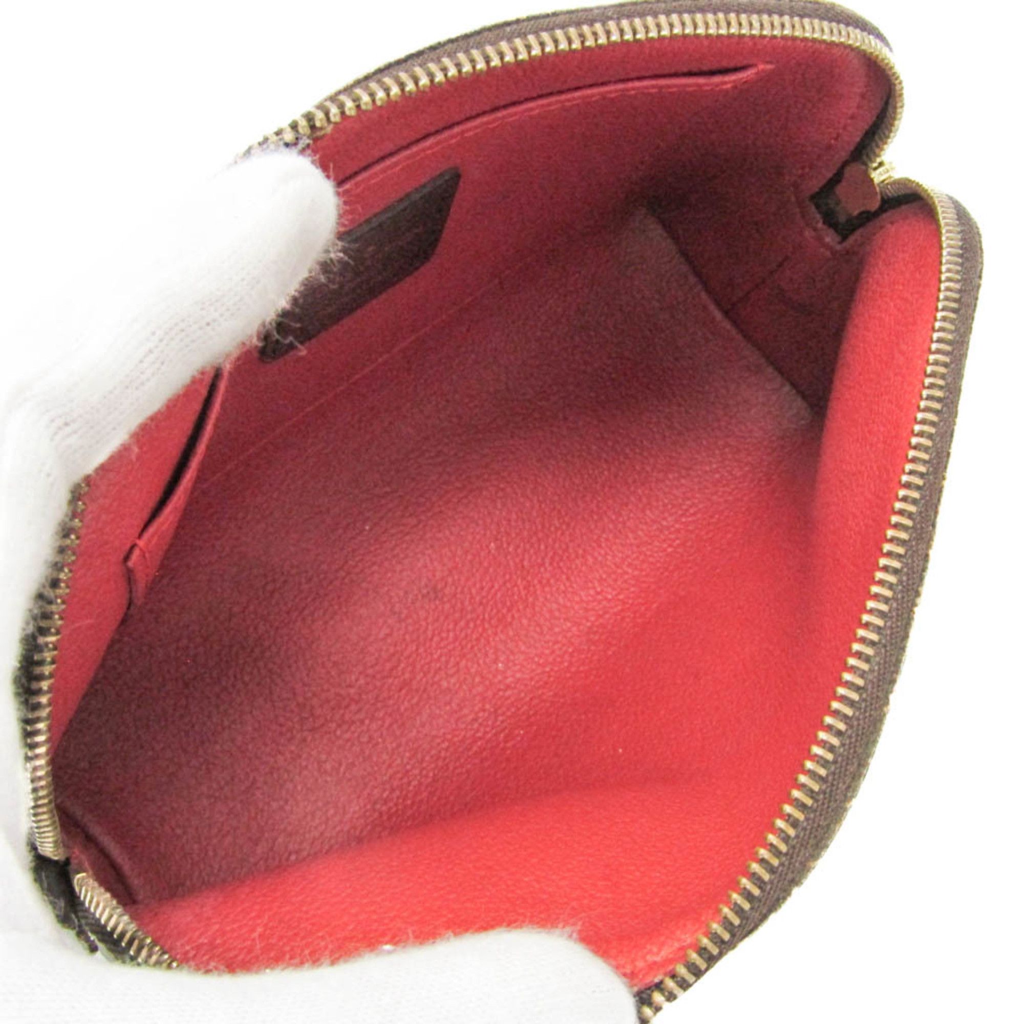 Louis Vuitton Louis Vuitton Damier Posh Cosmetic N47516 Men,Women Pouch Ebene Size ONE SIZE - 3 Thumbnail