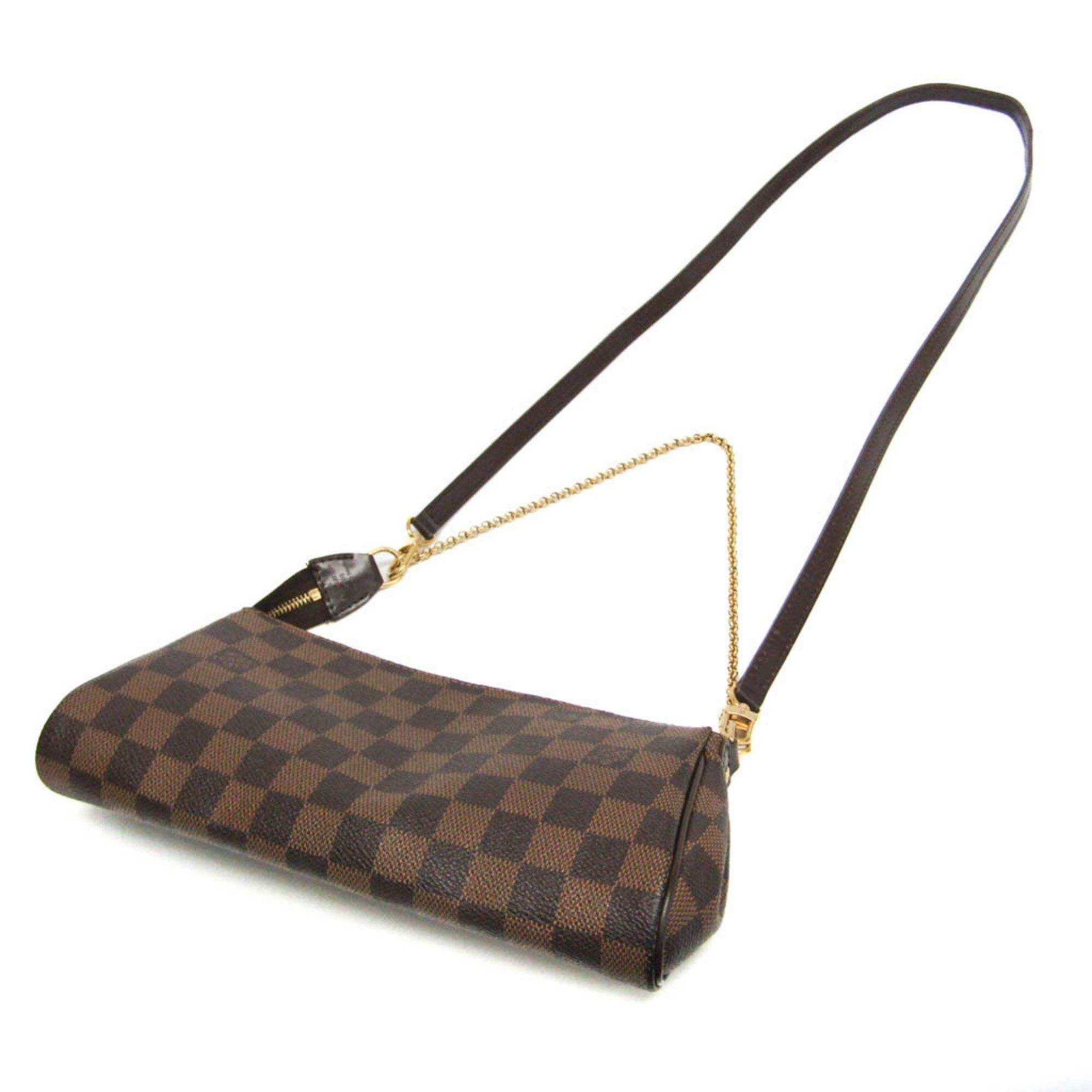 Louis Vuitton Louis Vuitton Damier Eva N55213 Women's Handbag,Shoulder Bag Brown,Ebene Size ONE SIZE - 2 Thumbnail