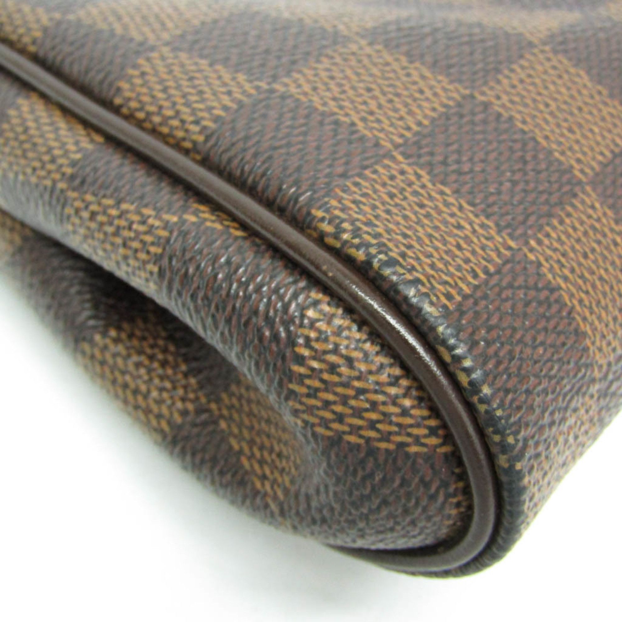 Louis Vuitton Louis Vuitton Damier Eva N55213 Women's Handbag,Shoulder Bag Brown,Ebene Size ONE SIZE - 4 Thumbnail
