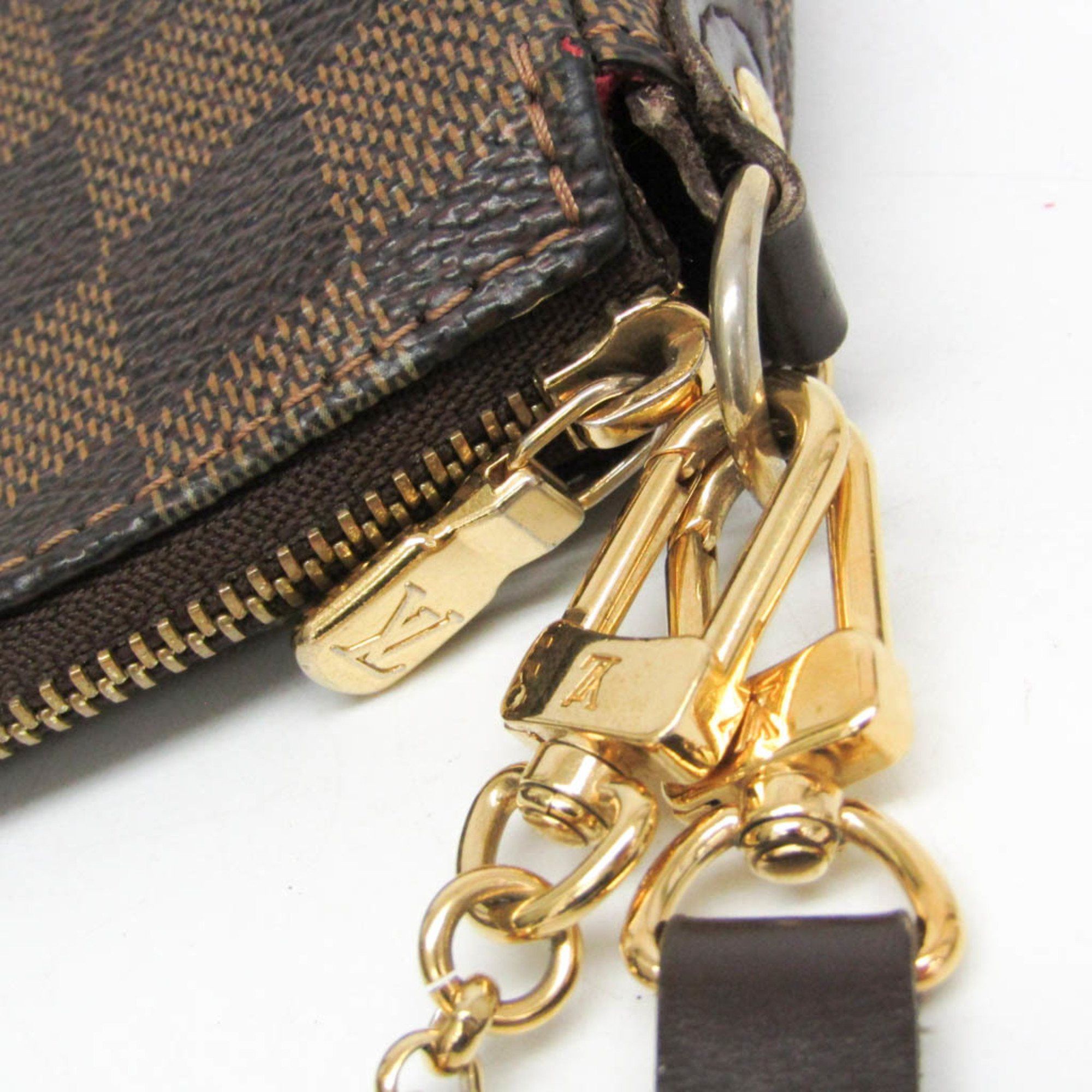 Louis Vuitton Louis Vuitton Damier Eva N55213 Women's Handbag,Shoulder Bag Brown,Ebene Size ONE SIZE - 9 Thumbnail