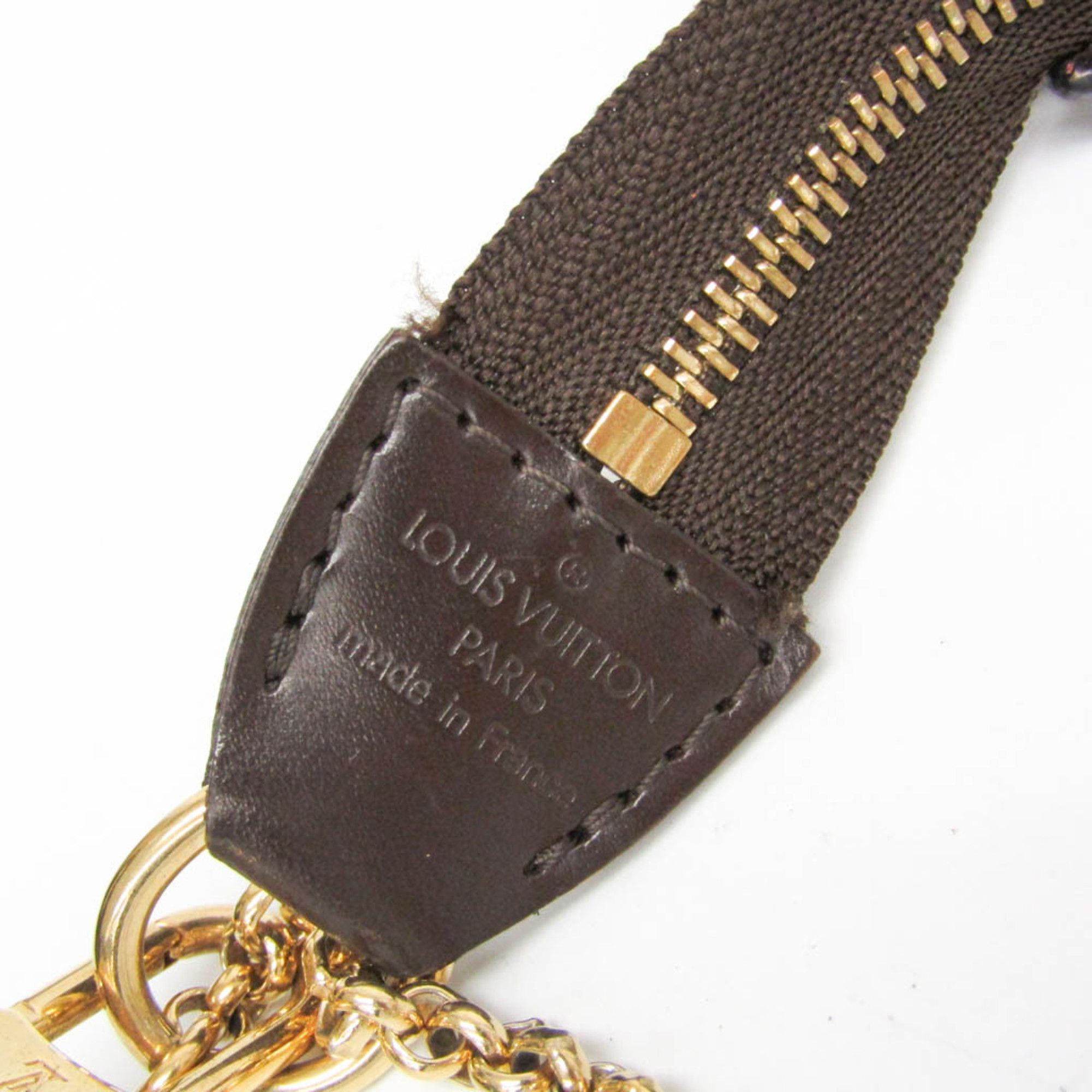 Louis Vuitton Louis Vuitton Damier Eva N55213 Women's Handbag,Shoulder Bag Brown,Ebene Size ONE SIZE - 11 Thumbnail
