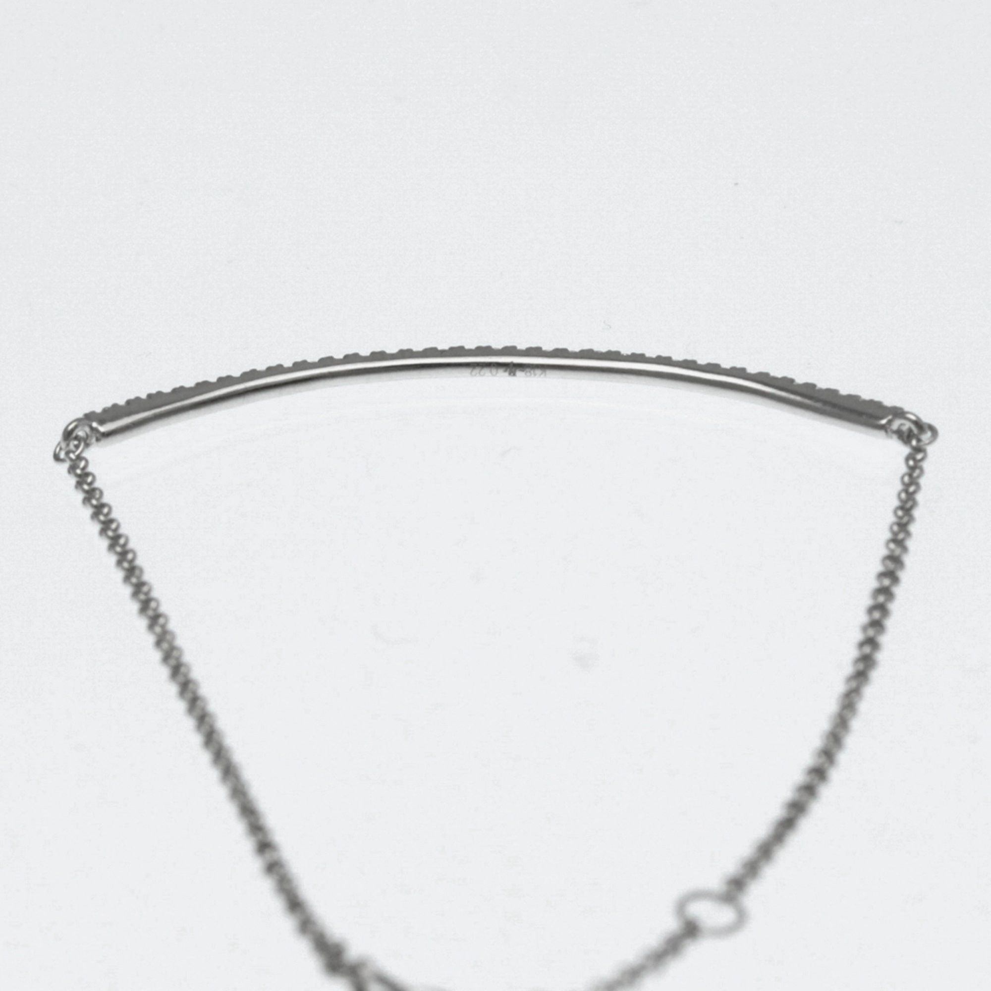 Other Ponte Vecchio Bar Diamond Bracelet White Gold (18K) Diamond Charm Bracelet Silver Size ONE SIZE - 4 Thumbnail