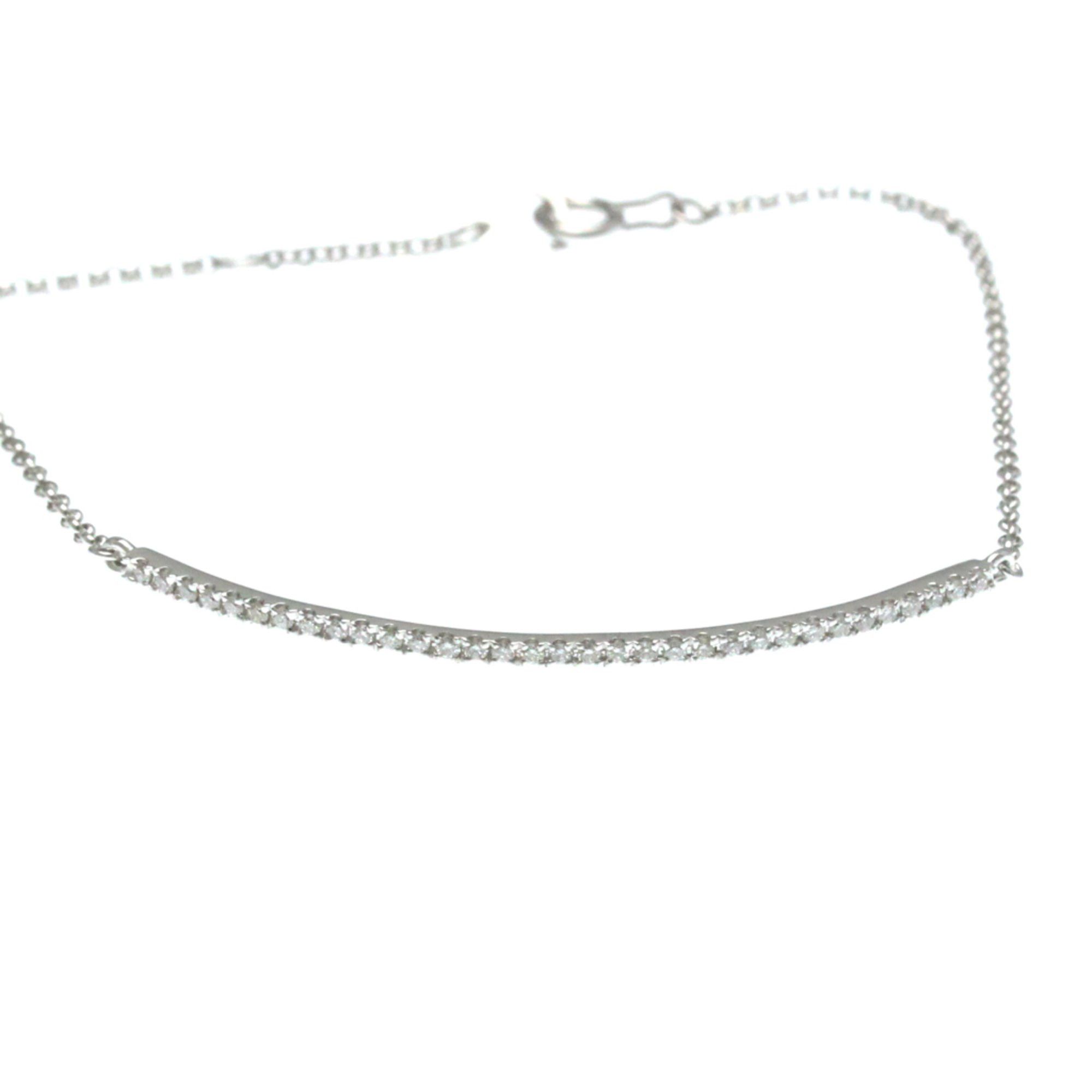 Other Ponte Vecchio Bar Diamond Bracelet White Gold (18K) Diamond Charm Bracelet Silver Size ONE SIZE - 2 Thumbnail