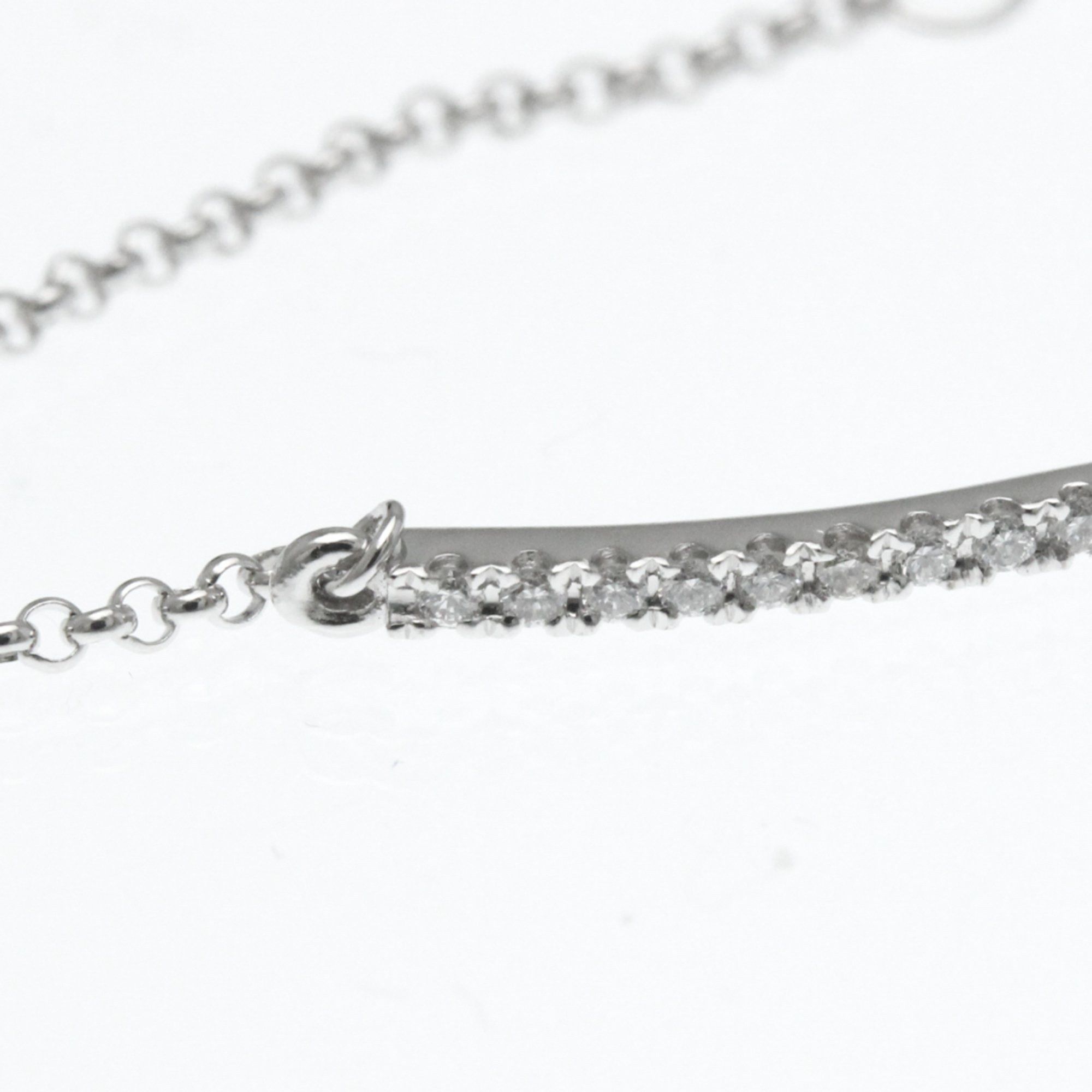 Other Ponte Vecchio Bar Diamond Bracelet White Gold (18K) Diamond Charm Bracelet Silver Size ONE SIZE - 7 Thumbnail