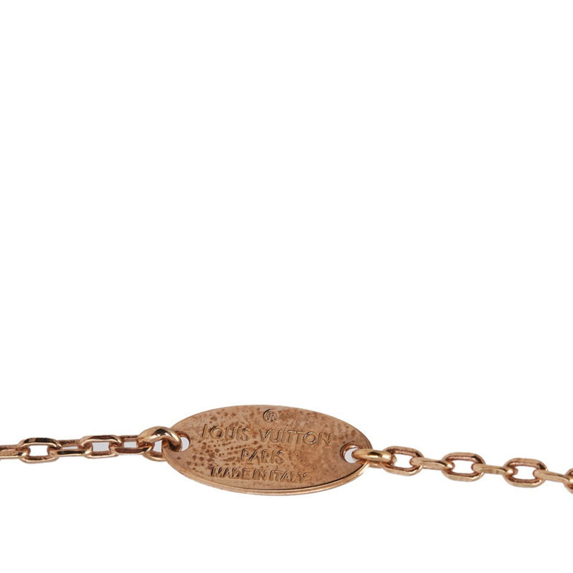 Louis Vuitton Louis Vuitton Strass Heart Necklace M68159 Gold with Red and Pink Plated Rhinestones for Women Size ONE SIZE - 6 Thumbnail