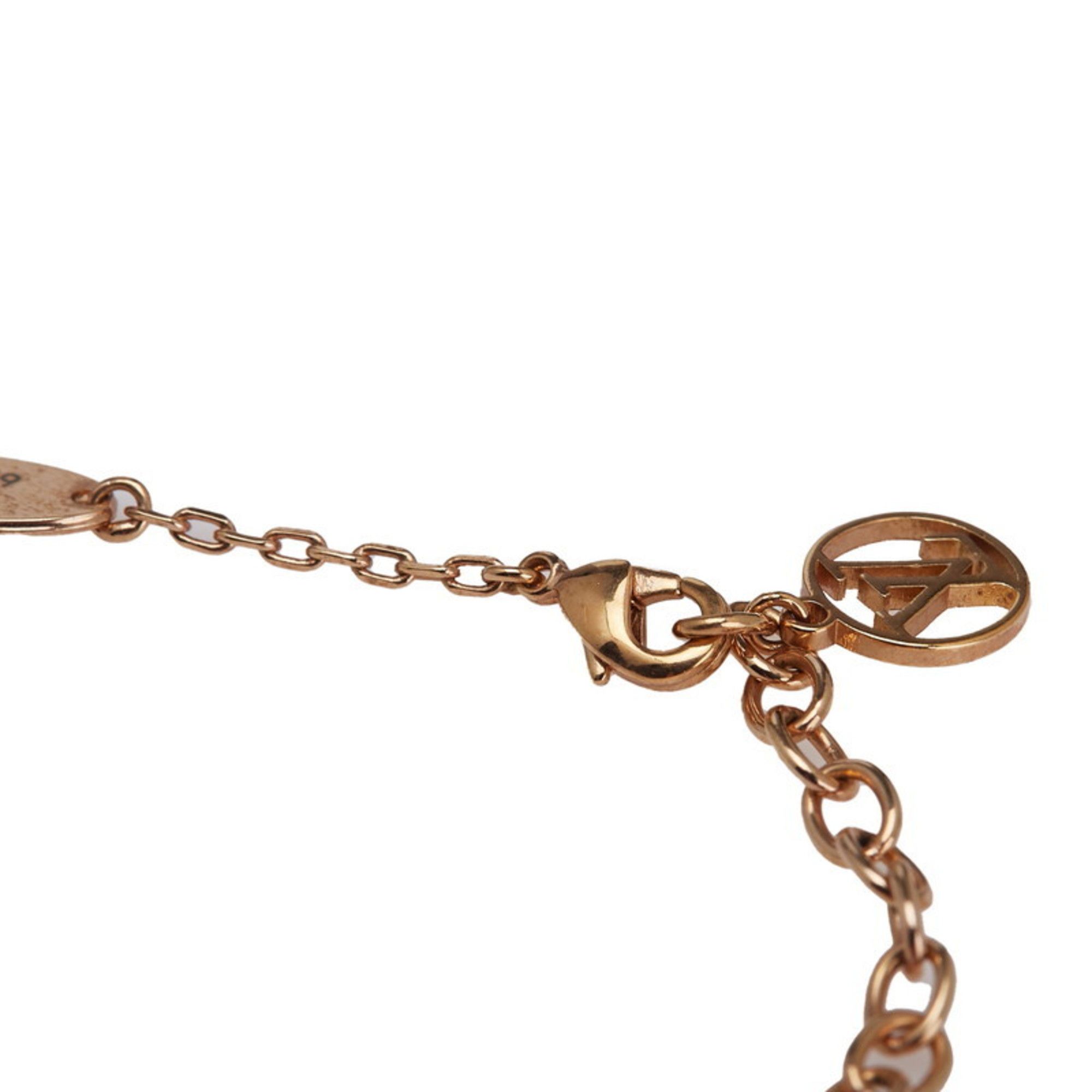 Louis Vuitton Louis Vuitton Strass Heart Necklace M68159 Gold with Red and Pink Plated Rhinestones for Women Size ONE SIZE - 5 Thumbnail