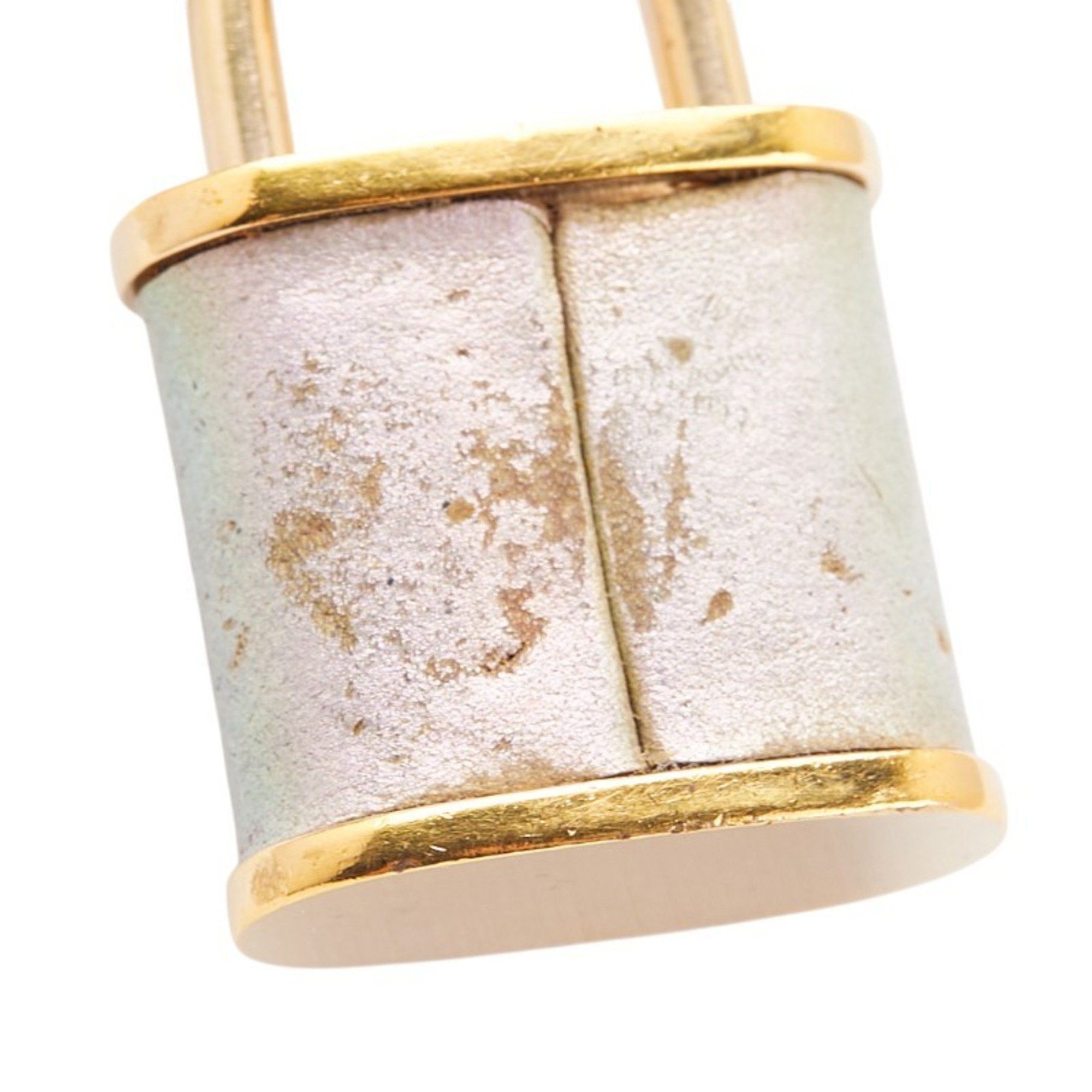 Chanel Chanel Coco Mark Cadena Padlock Motif Chain Necklace, Gold Plated, Women's Size ONE SIZE - 6 Thumbnail