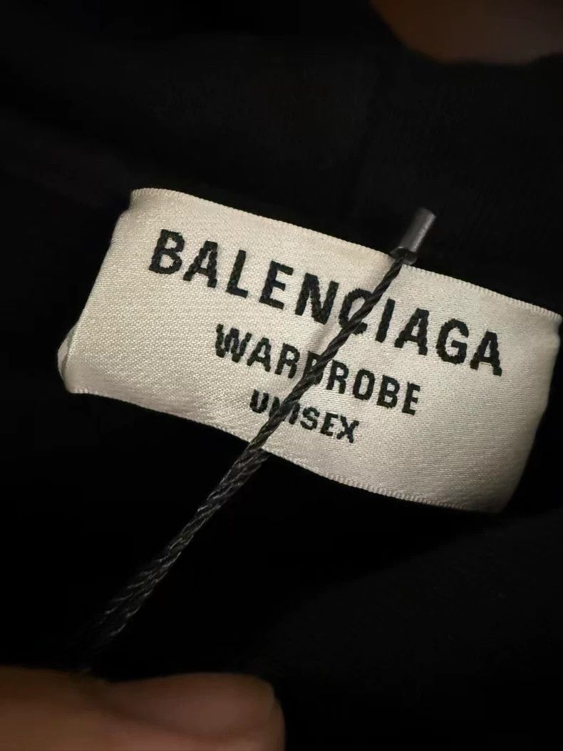 Balenciaga Balenciaga Mosaic Black Sweatshirt - dmc Size US XS / EU 42 / 0 - 3 Thumbnail