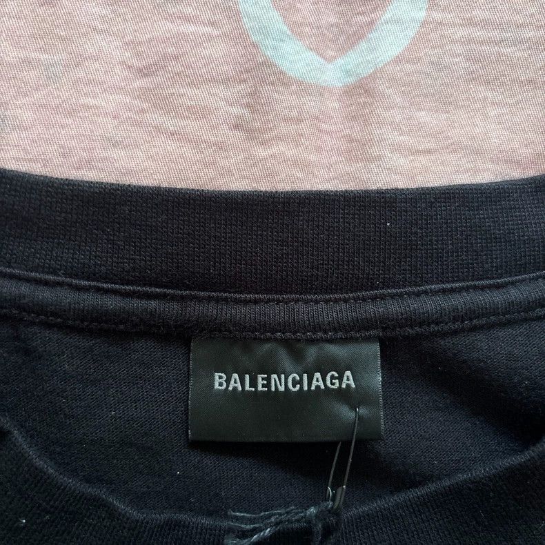 Balenciaga Balenciaga Black Graffiti Coke Tee - dmc Size US M / EU 48-50 / 2 - 5 Thumbnail