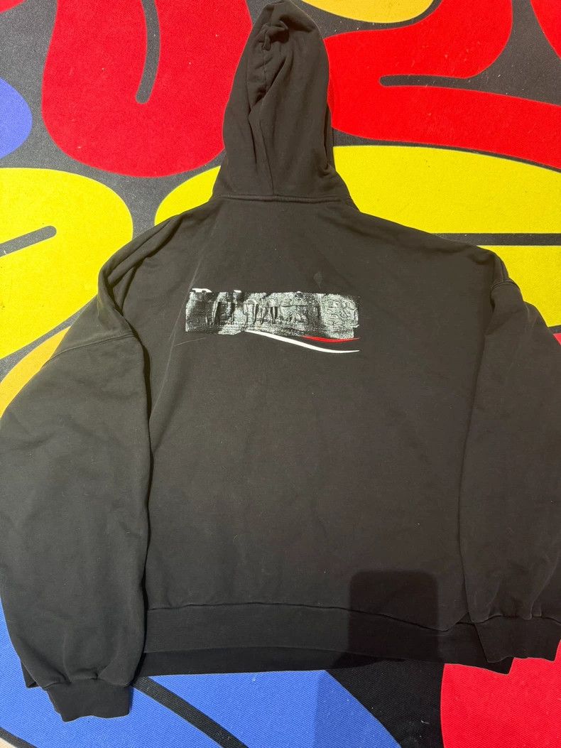 Balenciaga Balenciaga Wave Tape Cover Hoodie - dmc Size US S / EU 44-46 / 1 - 6 Thumbnail
