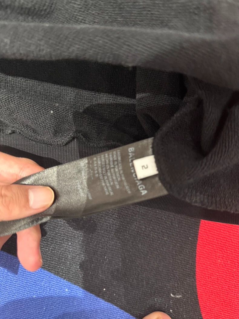 Balenciaga Balenciaga Wave Tape Cover Hoodie - dmc Size US S / EU 44-46 / 1 - 4 Thumbnail
