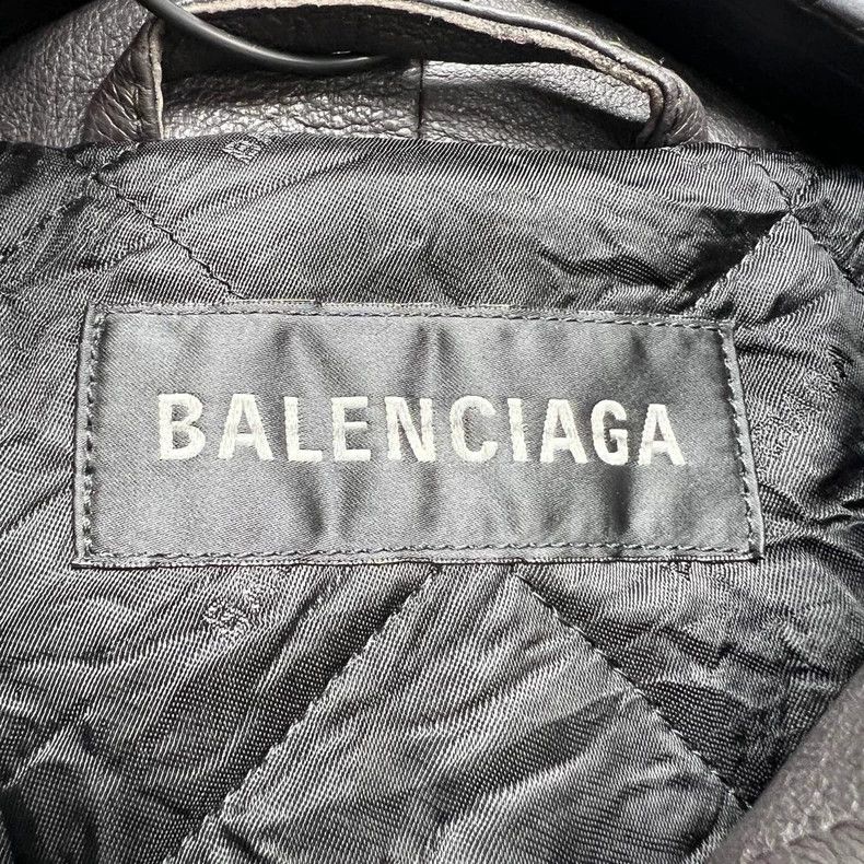 Balenciaga Balenciaga Taxi Blouson Hooded Leather Jacket - dmc Size US M / EU 48-50 / 2 - 3 Thumbnail