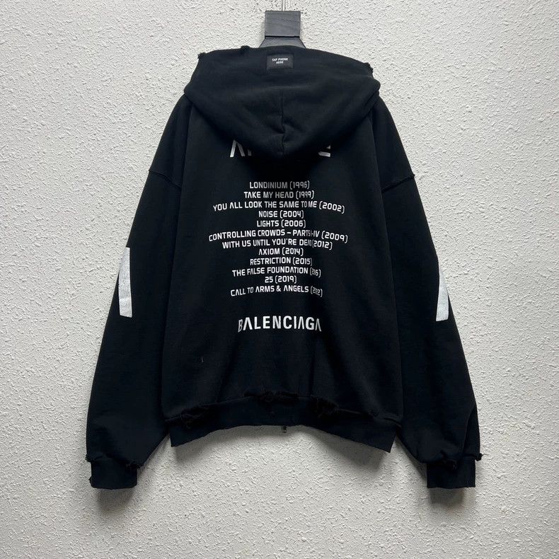 Balenciaga Balenciaga Apple Music Zip Jacket - dmc Size US XS / EU 42 / 0 - 2 Thumbnail
