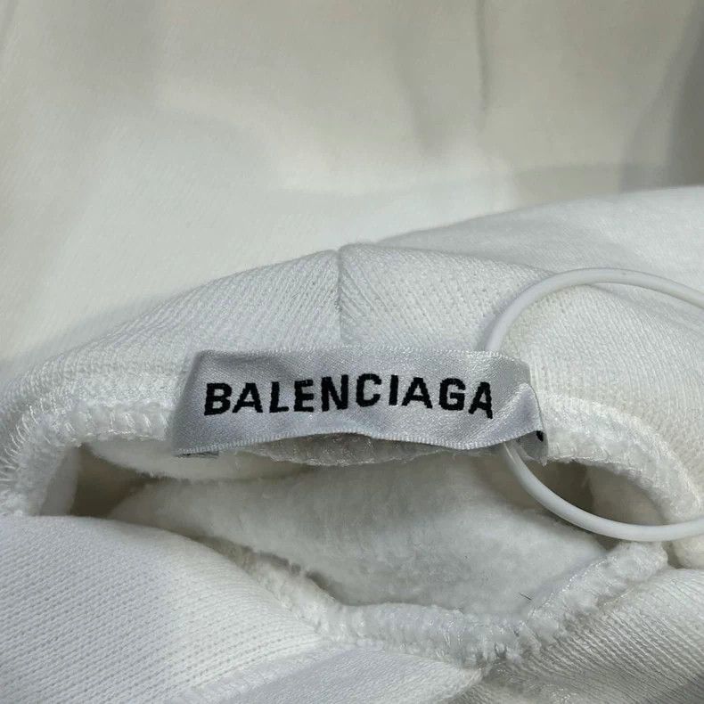 Balenciaga Balenciaga WFP Print Fleece Hoodie XS - dmc Size US XS / EU 42 / 0 - 4 Thumbnail