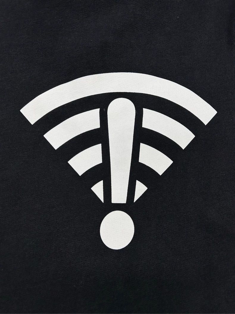 Balenciaga Balenciaga Arrow Wifi Print Hoodie - dmc Size US L / EU 52-54 / 3 - 3 Thumbnail