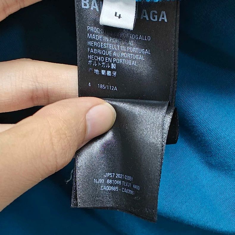Balenciaga Balenciaga Distressed Logo Longsleeve - dmc Size US M / EU 48-50 / 2 - 6 Thumbnail