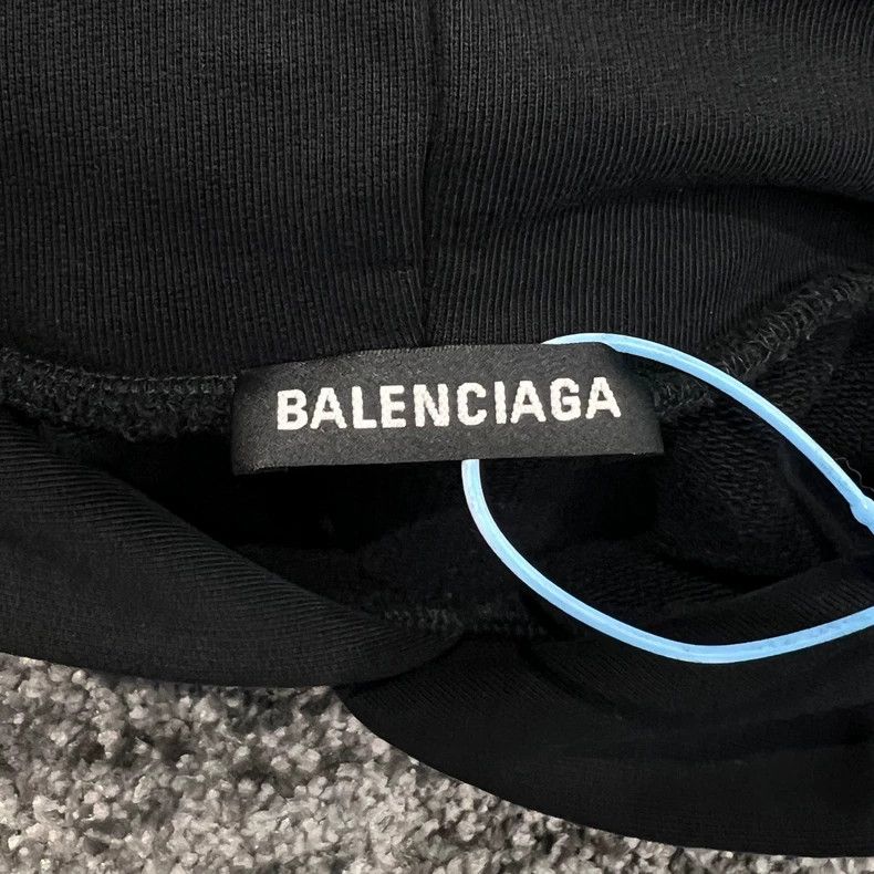 Vintage Balenciaga Portrait Print Hoodie - dmc Size US S / EU 44-46 / 1 - 4 Thumbnail