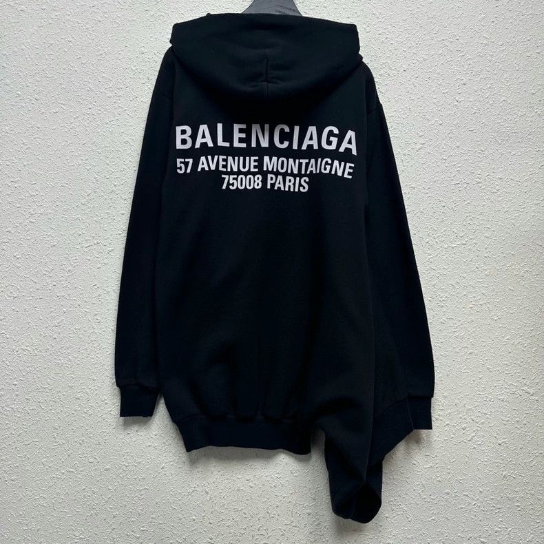 Balenciaga Balenciaga Double Hem Hoodie - dmc Size US S / EU 44-46 / 1 - 2 Thumbnail