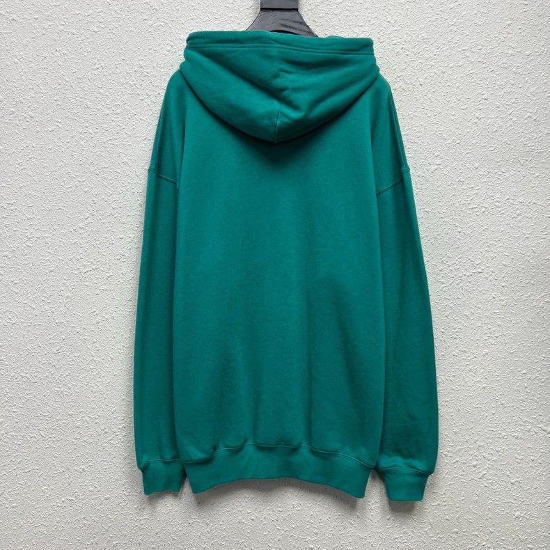 Balenciaga Balenciaga Green Hoodie Sweatshirt XS - dmc Size US XS / EU 42 / 0 - 2 Thumbnail