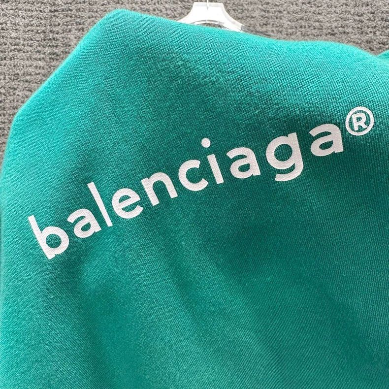 Balenciaga Balenciaga Green Hoodie Sweatshirt XS - dmc Size US XS / EU 42 / 0 - 5 Thumbnail