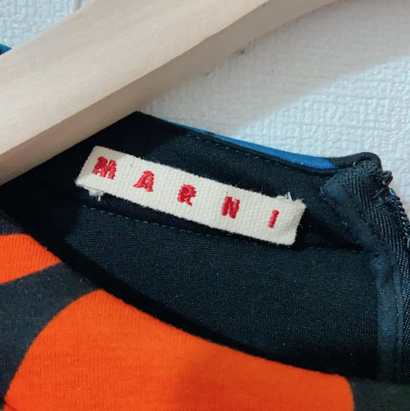 Marni Marni Summer Multi-Color Dress for Women 0089 Size M / US 6-8 / IT 42-44 - 6 Thumbnail